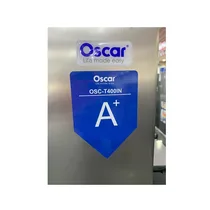 Étiquette de classification énergétique A+ sur le congélateur vertical Oscar OSC-T400IN 300 litres