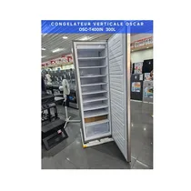 Vue de l'intérieur du Congélateur vertical Oscar OSC-T400IN 300 litres