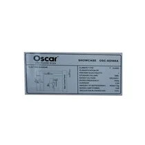 Vue de la fiche détaillée du Congélateur vitrine coffre Oscar 586 Litres OSC-SD586A