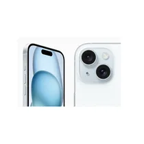 Vue des cameras arrières et frontale de l'iPhone 15 Plus