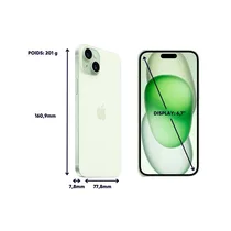 Présentation des dimensions de l'iPhone 15 Plus
