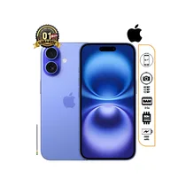 iPhone 16 reconditionné 256Go marine, écran 6.1 pouces et double caméra 48MP