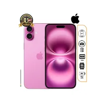 iPhone 16 Plus reconditionné 256Go Rose, écran 6.7 pouces et double caméra 48MP
