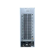 Vue de l'arrière du réfrigérateur mini-vitrine compact Oscar OSC-V200 de 130 Litres