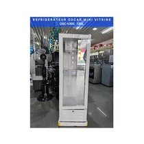 Image réelle du réfrigérateur mini-vitrine compact Oscar OSC-V200 de 130 Litres