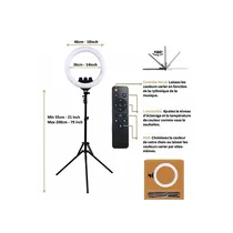 Présentation des dimensions du ring light 18 pouces