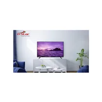 élévision DSTAR 32 pouces posée dans un salon moderne