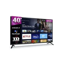 Écran DSTAR Smart TV 40'' avec design slim noir