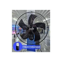 Ventilateur mural Oscar en oscillation dans une pièce moderne