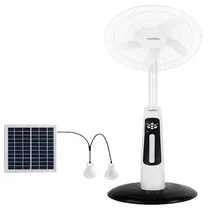 Ventilateur solaire et rechargeable ISolfan