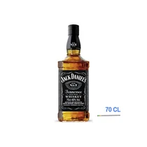Bouteille de whisky Jack Daniel’s Old No. 7 dans son coffret 70cl.