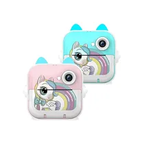 Présentation des couleurs de l'Appareil photo Unicorn instantané pour enfants
