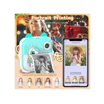 Présentation de l'Appareil photo Unicorn instantané pour enfants connecté à un téléphone pour imprimer une photo