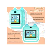 Présentation de l'utilisation de chaque bouton de l'Appareil photo Unicorn instantané pour enfants