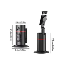 Présentation des dimensions de la Camera de suivi de visage P02 automatique