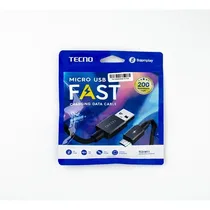 Câble Tecno USB-A - Micro 2A Data 1m
