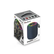 Présentation du carton d'emballage de l'enceinte portable Maxbest