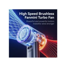 Présentation de la puissance de ventilation du Mini ventilateur portable M57