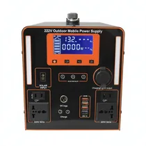Générateur solaire portable : Outdoor Mobile Power Supply 1500W