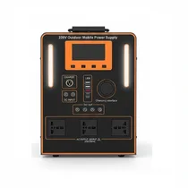 Générateur solaire portable : Outdoor Mobile Power Supply 2500W