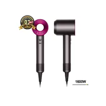 Sèche-cheveux Supersonique 1600W de couleur anthracite et fuschia, design innovant et ergonomique. Garantie 3 mois