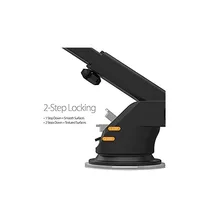 Présentation de la fixation du support de téléphone voiture