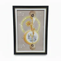 Tableau de décoration pour la maison : Tableau Décoratif "Clé de Sol Mystique"