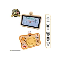 Tablette éducative Sail Air W25 de 7 pouces, couleur beige et orange, avec un design de canard, un étui de protection antichoc et une garantie de 3 mois