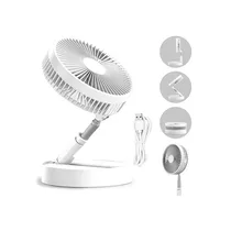 Présentation de la tête réglable du Ventilateur de table portable et pliable