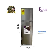 Réfrigérateur Roch RFR-190 T-B 166L gris vue extérieure