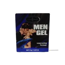 Gel Men 3 en 1 sachet 5g aphrodisiaque et retardant pour homme.