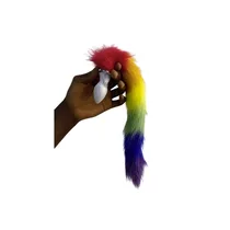 Détail de la texture lisse d’un plug anal premium