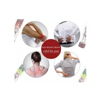 Application de la crème DISAAR sur la zone musculaire