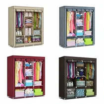 différente couleur disponible de penderie de la garde-robe modulable portable.