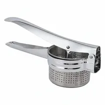 Presse-Purée Manuel Professionnel en Acier Inoxydable - Presse-Légumes et Fruits Haute Performance