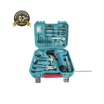 ensemble d’outils 89 pièces THK avec perceuse sans fil dans coffret