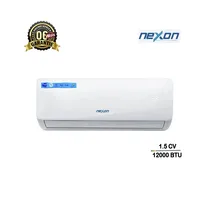 Climatiseur Nexon 1.5 CV 12 000 BTU installé dans un salon moderne