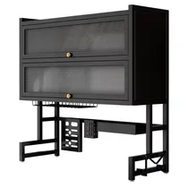 Égouttoir à Vaisselle au-Dessus de l'évier avec Double placard Intégré