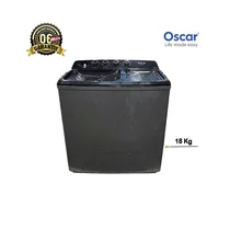 Machine à laver semi-automatique OSC-TTB-XP18 18kg vue de face