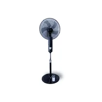 Ventilateur Oscar sur pied design moderne noir