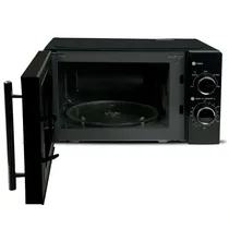 Plateau tournant et cavité spacieuse de 20 litres du micro-ondes.