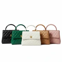 Présentation des coloris disponibles : vert, blanc, marron clair et rose.