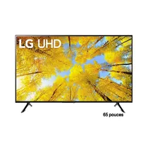 TV Smart LG 85 pouces design moderne bord fin