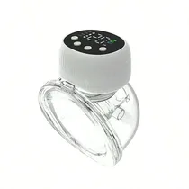 Tire-lait portable blanc MY-376 avec écran LED et touches de contrôle.