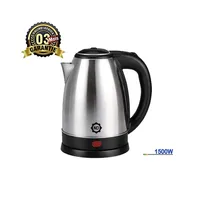 Bouilloire électrique ND 2L 1500W gris noir vue de face