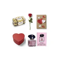 Pack Yamo romantique présenté dans une box en forme de cœur