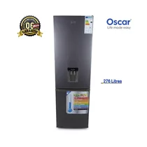 Réfrigérateur Oscar OSC-R375D gris avec distributeur d’eau intégré