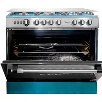 four cuisiniere midea grand four avec rotissoire