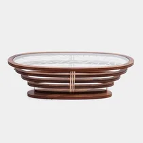 table décorative ovale moderne G-156 intérieur salon