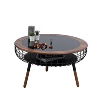 table d’appoint en verre élégante pour intérieur